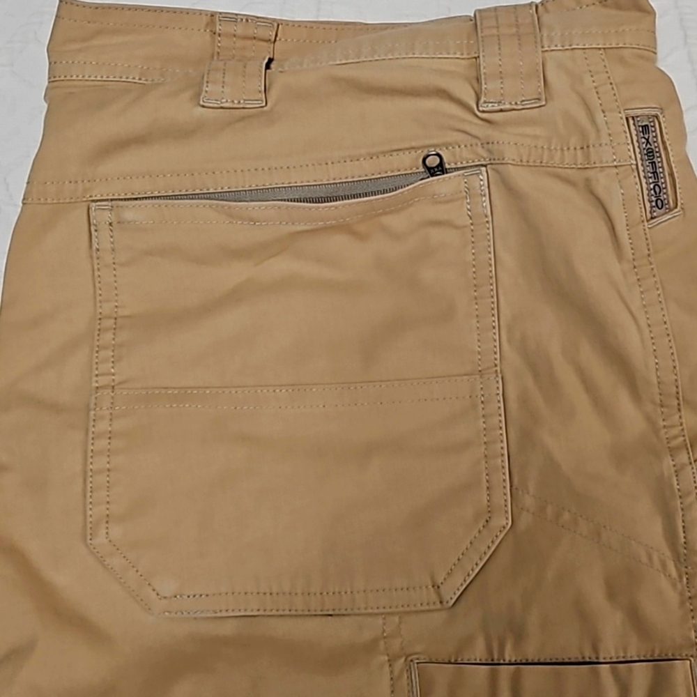 Ex Officio Kaki mens shorts, Size 36
